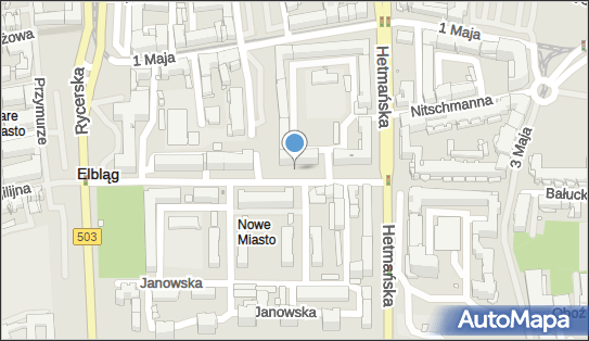 Parking Płatny-niestrzeżony, Giermków 8, Elbląg 82-300 - Płatny-niestrzeżony - Parking