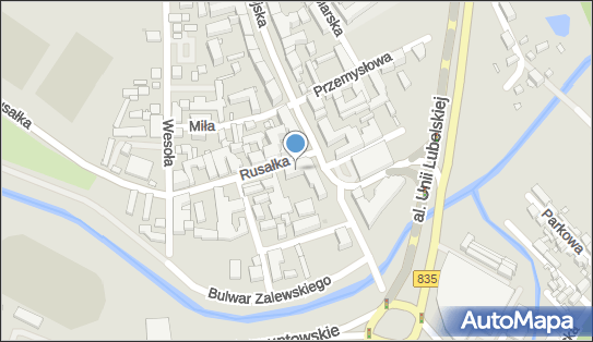 Parking Płatny-niestrzeżony, Rusałka, Lublin 20-103 - Płatny-niestrzeżony - Parking