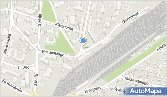 Parking Płatny-niestrzeżony, Kościuszki Tadeusza, gen., Rybnik 44-200 - Płatny-niestrzeżony - Parking