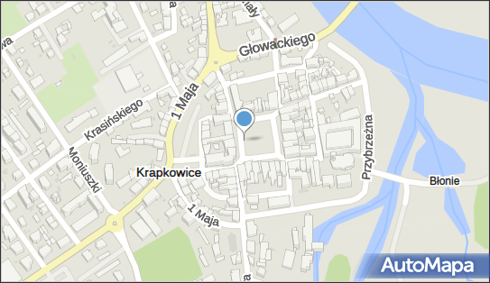 Parking Płatny-niestrzeżony, Rynek, Krapkowice 47-300 - Płatny-niestrzeżony - Parking