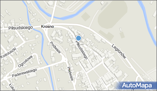 Parking Płatny-niestrzeżony, Piłsudskiego Józefa, marsz. 38-400 - Płatny-niestrzeżony - Parking