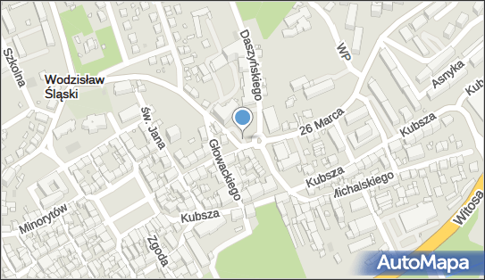 Parking Płatny-niestrzeżony, Wałowa, Wodzisław Śląski 44-300 - Płatny-niestrzeżony - Parking