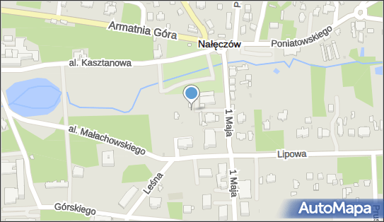 Parking Płatny-niestrzeżony, 1 Maja830 8, Nałęczów 24-150 - Płatny-niestrzeżony - Parking