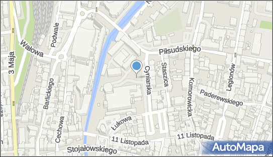 Parking Płatny-niestrzeżony, Cyniarska 13, Bielsko-Biała 43-300 - Płatny-niestrzeżony - Parking