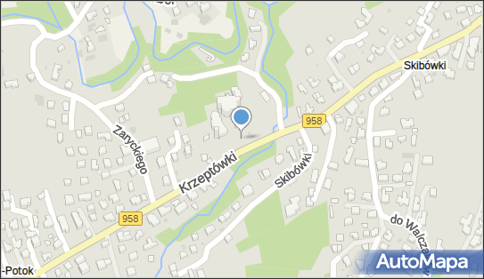 Parking Płatny-niestrzeżony, Krzeptówki958, Zakopane 34-500 - Płatny-niestrzeżony - Parking