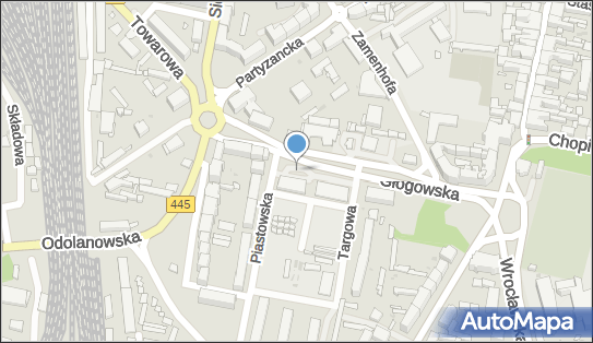 Parking Płatny-niestrzeżony, Głogowska 10, Ostrów Wielkopolski 63-400 - Płatny-niestrzeżony - Parking