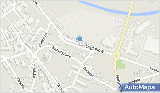 Parking Płatny-niestrzeżony, Legionów 20, Krosno 38-400 - Płatny-niestrzeżony - Parking