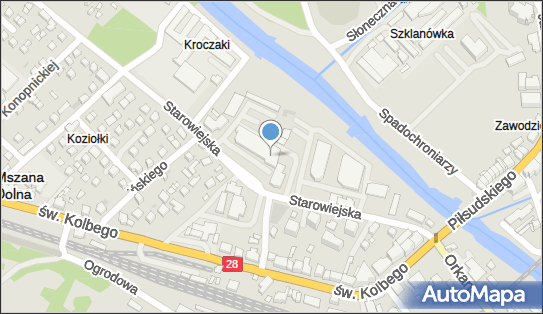 Parking Płatny-niestrzeżony, Starowiejska, Mszana Dolna 34-730 - Płatny-niestrzeżony - Parking
