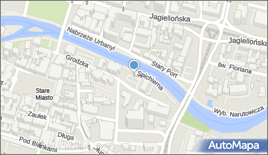 Parking Płatny-niestrzeżony, Grodzka, Bydgoszcz 85-109 - Płatny-niestrzeżony - Parking