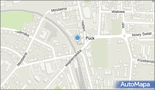 Parking Płatny-niestrzeżony, Wejherowska 12A, Puck 84-100 - Płatny-niestrzeżony - Parking