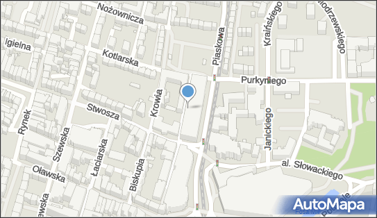 Parking Płatny-niestrzeżony, św. Wita, Wrocław 50-149 - Płatny-niestrzeżony - Parking