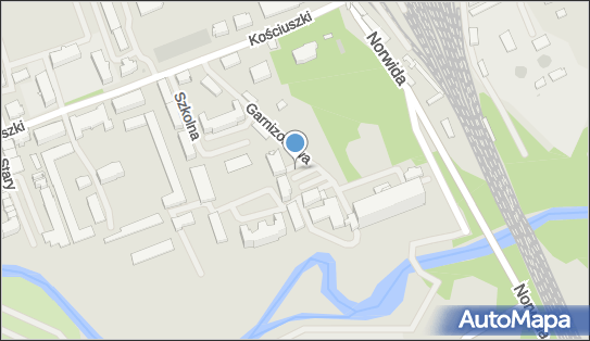 Parking szpitalny, Garnizonowa, Ełk - Płatny-niestrzeżony - Parking