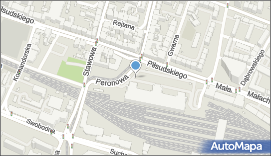 Podziemny, Peronowa, Wrocław 50-018 - Płatny-niestrzeżony - Parking