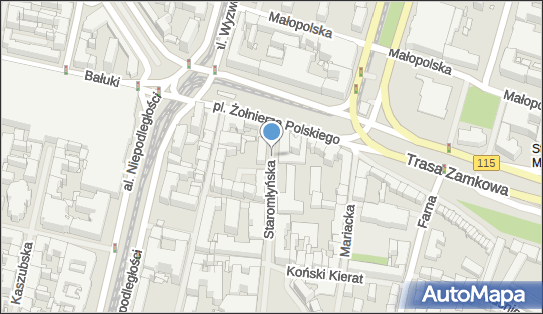 Strefa Zamieszkania Stare Miasto, Staromłyńska 3, Szczecin 70-561 - Płatny-niestrzeżony - Parking, godziny otwarcia