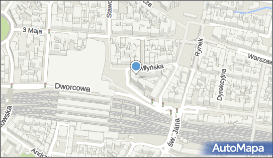Parking Jupi 24H, Młyńska 16, Katowice - Płatny-strzeżony - Parking