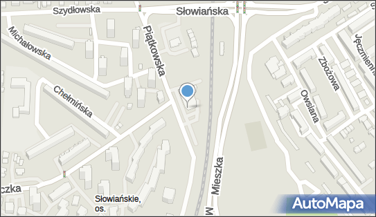Parking Płatny-strzeżony, Piątkowska 64, Poznań 60-649 - Płatny-strzeżony - Parking