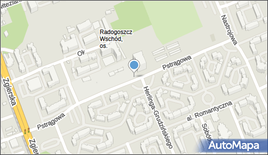 Parking Płatny-strzeżony, Pstrągowa, Łódź 91-496 - Płatny-strzeżony - Parking