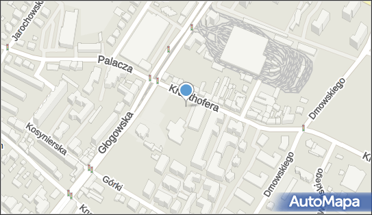 Parking Płatny-strzeżony, Krauthofera Jakuba, Poznań 60-202, 60-203 - Płatny-strzeżony - Parking