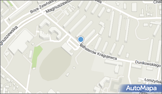 Parking Płatny-strzeżony, Bohaterów Kragujewca, Bydgoszcz 85-863 - Płatny-strzeżony - Parking