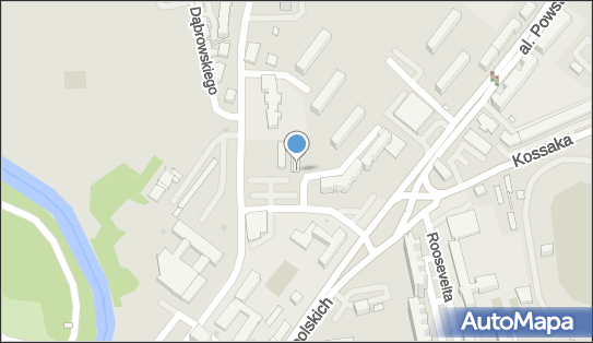 Parking Płatny-strzeżony, Dąbrowskiego 53D, Piła 64-920 - Płatny-strzeżony - Parking
