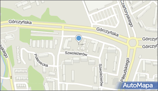 Parking Płatny-strzeżony, Szwoleżerów, Gorzów Wielkopolski 66-400 - Płatny-strzeżony - Parking