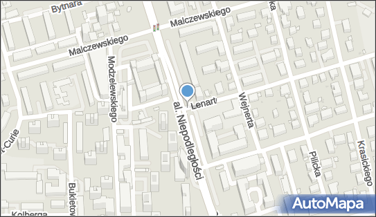 Parking Płatny-strzeżony, Aleja Niepodległości 58p, Warszawa 02-626 - Płatny-strzeżony - Parking