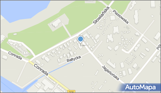 Parking Płatny-strzeżony, Bałtycka 2, Darłowo 76-153 - Płatny-strzeżony - Parking