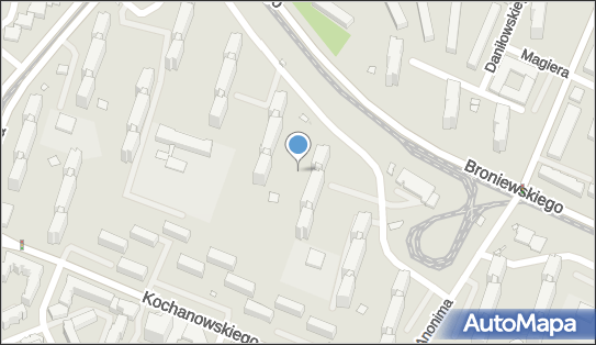 Parking Płatny-strzeżony, Broniewskiego Władysława 95, Warszawa 01-876 - Płatny-strzeżony - Parking