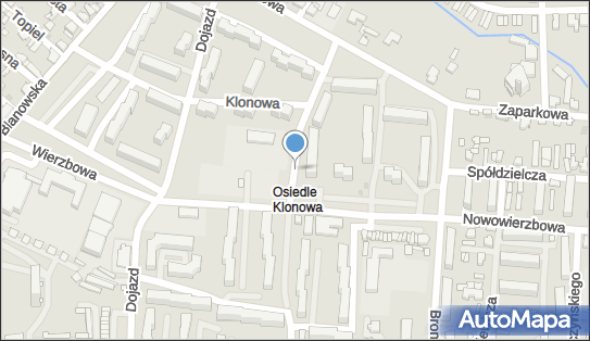 Parking Płatny-strzeżony, Wierzbowa 31, Zawiercie 42-400 - Płatny-strzeżony - Parking