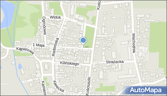 Parking Płatny-strzeżony, 1 Maja, Szydłowiec 26-500 - Płatny-strzeżony - Parking