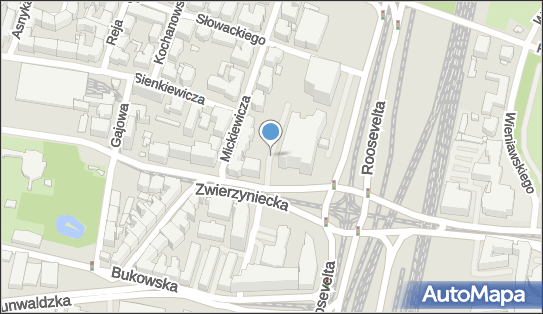 Parking Płatny-strzeżony, Zwierzyniecka 10, Poznań 60-813 - Płatny-strzeżony - Parking
