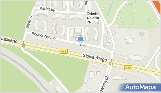 Parking Płatny-strzeżony, Podchorążych 4, Gdańsk 80-298 - Płatny-strzeżony - Parking