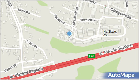 Parking Płatny-strzeżony, Łowiecka 21, Ruda Śląska 41-707 - Płatny-strzeżony - Parking