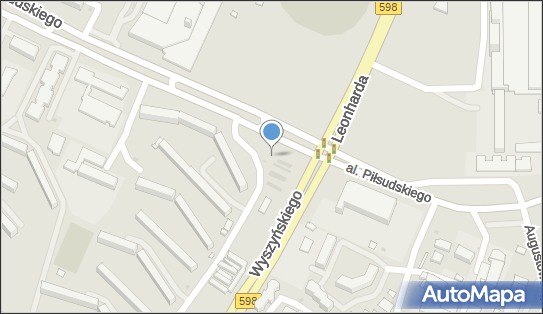Parking Płatny-strzeżony, Aleja marsz. Józefa Piłsudskiego - Płatny-strzeżony - Parking