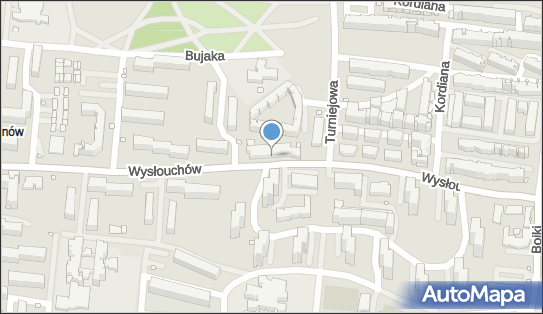 Parking Płatny-strzeżony, Wysłouchów Marii i Bolesława 41a 30-611 - Płatny-strzeżony - Parking