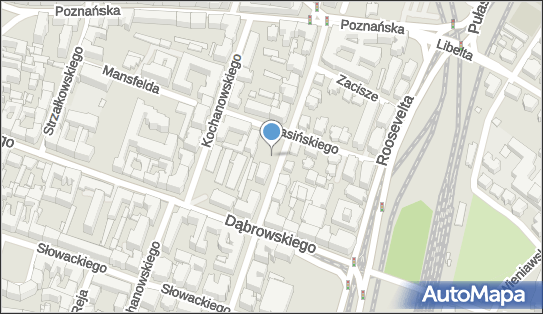 Parking Płatny-strzeżony, Mickiewicza Adama, Poznań 60-833, 60-834, 60-835, 60-836, 60-837 - Płatny-strzeżony - Parking