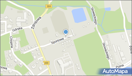 Parking Płatny-strzeżony, Sportowa 6, Polanica-Zdrój 57-320 - Płatny-strzeżony - Parking