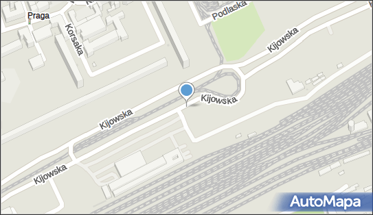 Parking Płatny-strzeżony, Kijowska, Warszawa 03-738, 03-743 - Płatny-strzeżony - Parking