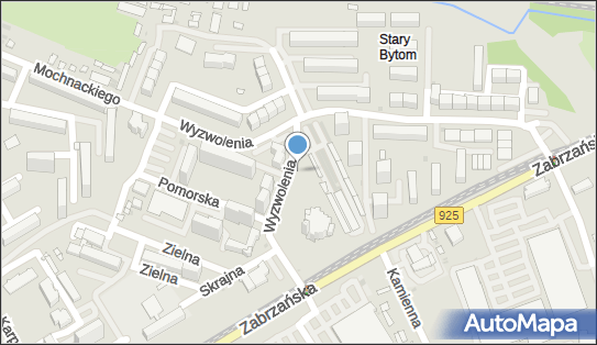 Parking Płatny-strzeżony, Wyzwolenia 87, Bytom 41-907 - Płatny-strzeżony - Parking