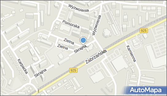 Parking Płatny-strzeżony, Zabrzańska925 30, Bytom 41-907 - Płatny-strzeżony - Parking