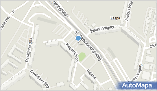 Parking Płatny-strzeżony, Aleja Rzeczypospolitej, Gdańsk - Płatny-strzeżony - Parking