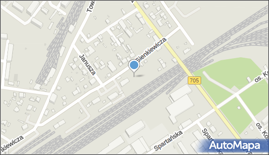 Parking Płatny-strzeżony, Sienkiewicza Henryka 3, Sochaczew 96-500 - Płatny-strzeżony - Parking
