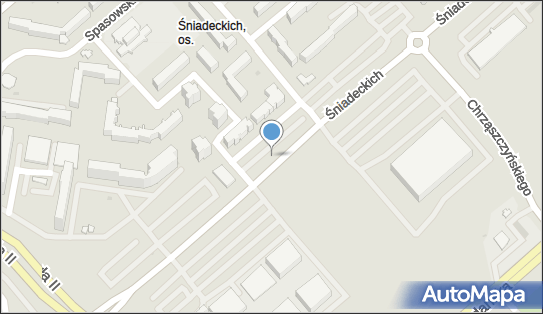 Parking Płatny-strzeżony, Śniadeckich, Koszalin 75-453 - Płatny-strzeżony - Parking