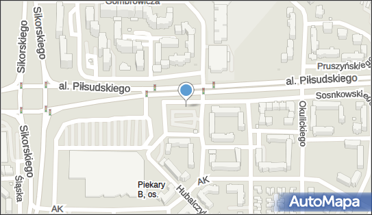 Parking Płatny-strzeżony, Bora-Komorowskiego Tadeusza, gen. 59-220 - Płatny-strzeżony - Parking
