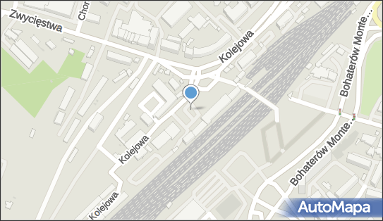 Parking Płatny-strzeżony, Kolejowa 2, Białystok 15-701 - Płatny-strzeżony - Parking