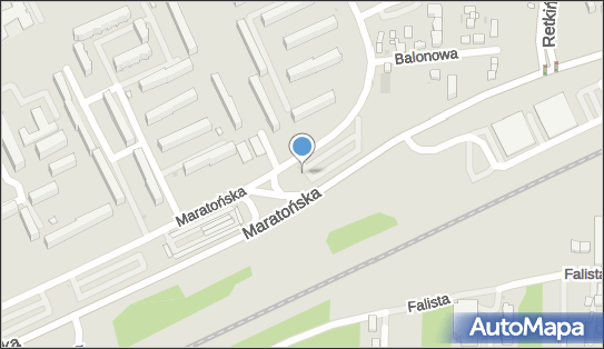 Parking Płatny-strzeżony, Armii Krajowej, Łódź 94-046 - Płatny-strzeżony - Parking