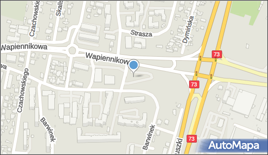 Parking Płatny-strzeżony, Starowapiennikowa, Kielce 25-112 - Płatny-strzeżony - Parking