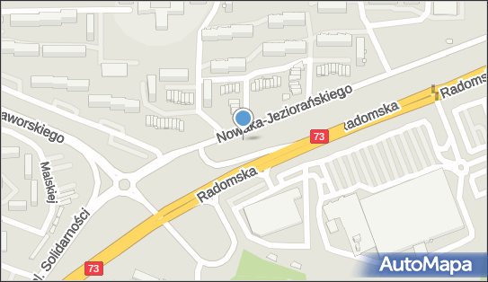 Parking Płatny-strzeżony, Nowaka-Jeziorańskiego Jana 33A, Kielce 25-432 - Płatny-strzeżony - Parking