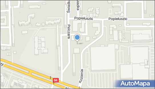 Parking Płatny-strzeżony, Kozienia Zdzisława 7, Rzeszów 35-328 - Płatny-strzeżony - Parking