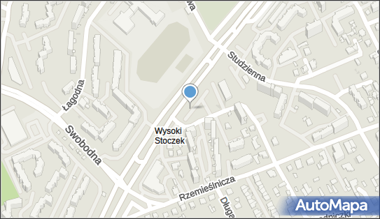 Parking Płatny-strzeżony, Aleja Konstytucji 3 Maja, Białystok - Płatny-strzeżony - Parking